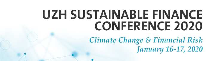 UZH Sustainable Finance Conference 2020 Banner